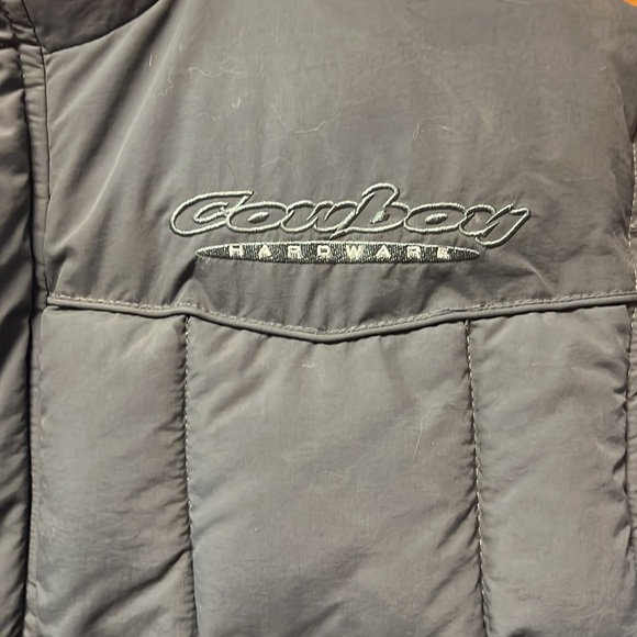 Cowboy hardware puffer vest XL - Picture 2 of 4
